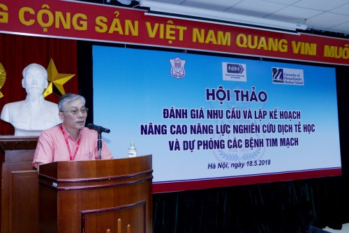 GS.TS. Nguyễn Đức Hinh, Hiệu trưởng ĐHYHN - Chủ trì Hội thảo