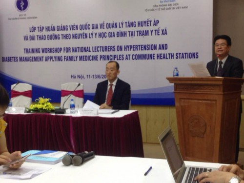 TS. Kidong Park, trưởng Đại diện Tổ chức Y tế thế giới (WHO) tại VN