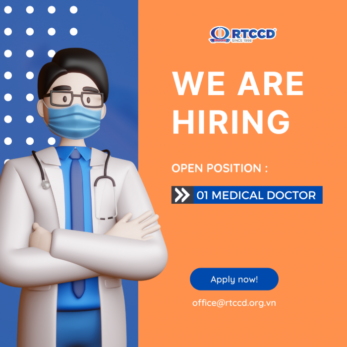 Blue 3D Corporate Doctor Specialist Job Vacation Hiring Instagram Post